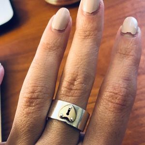 Tiffany Gold Heart keyhole ring